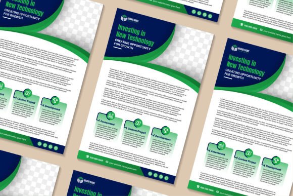 Investing in New Vertical Flyer: Graphics & Print Templates