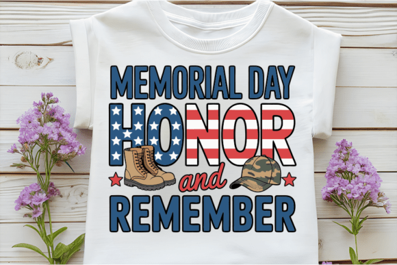 Memorial Day Honor and Remember Design